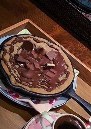 صورة لوصفة طريقة عمل كوكيز بقطع الشوكولاته