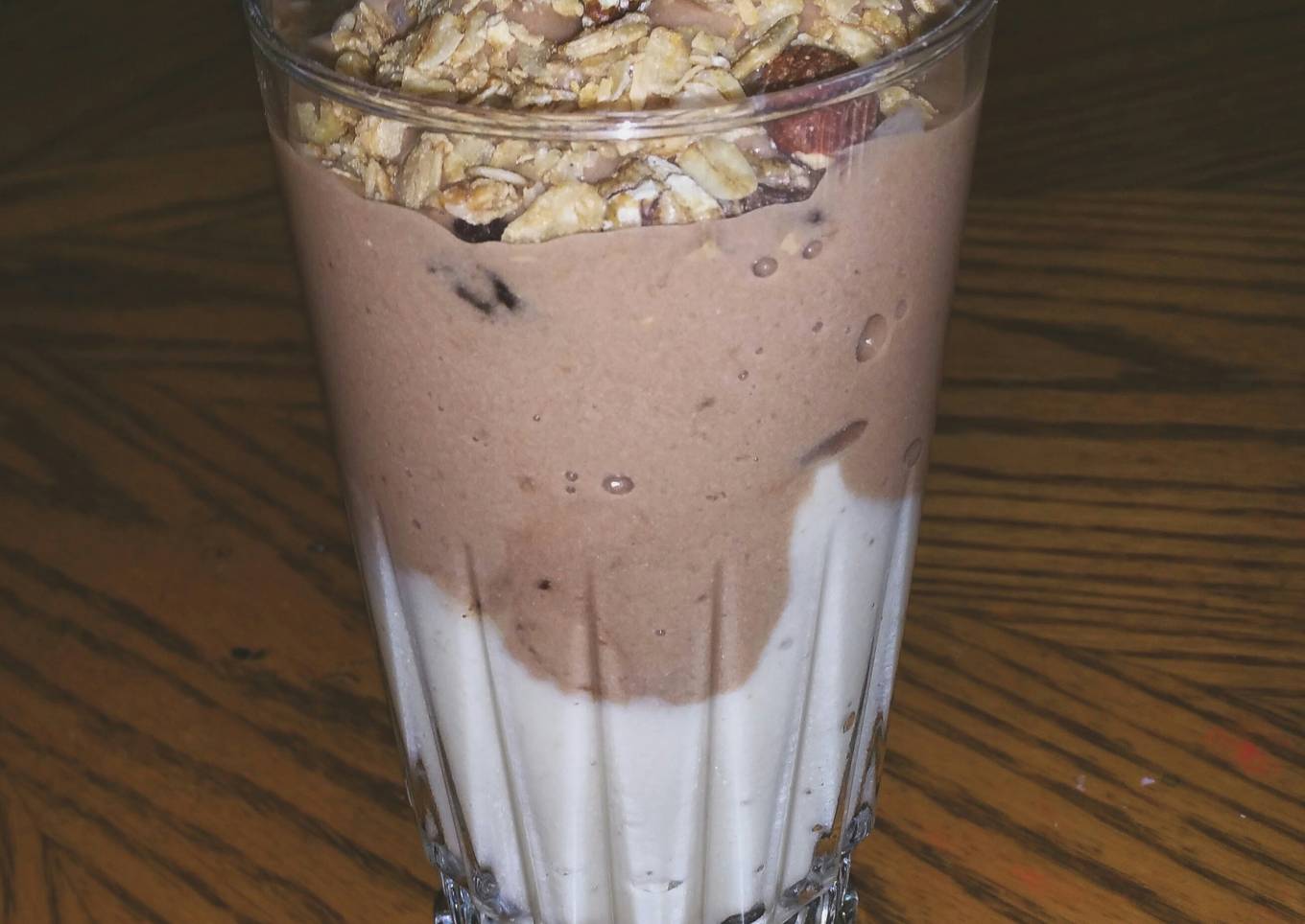 Carob/vanilla smoothie