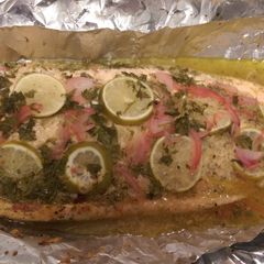 A picture of Bake oven Salmon.