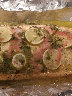 A picture of Bake oven Salmon.