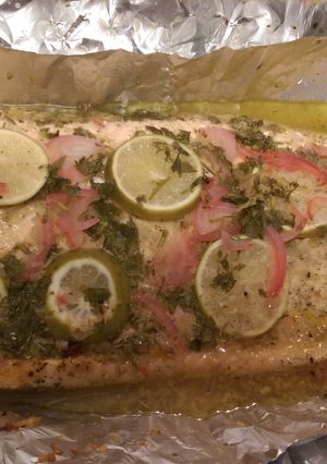 A picture of Bake oven Salmon.