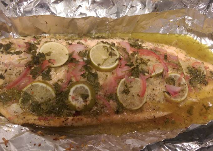 Bake oven Salmon