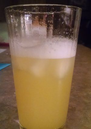 A picture of Pineapple Upside down cake martini.