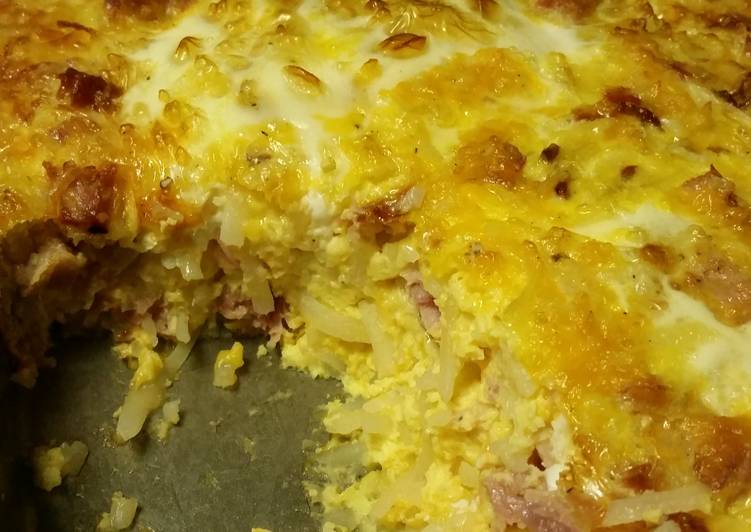 Steps to Prepare Speedy Easy Breakfast Casserole