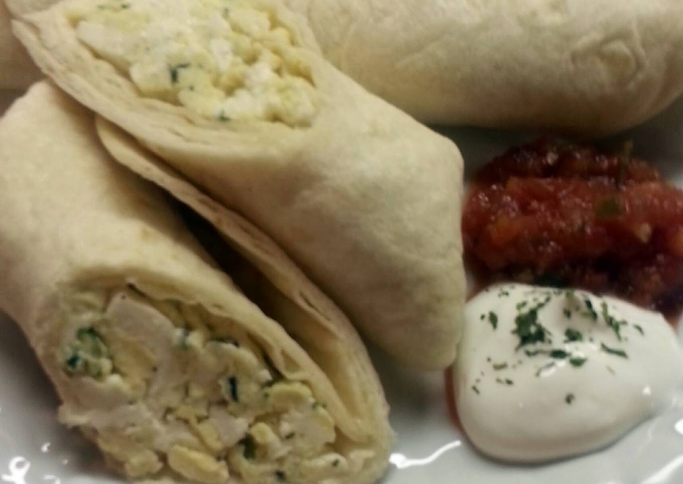 Queso Fresco Scrambled Egg Breakfast Tacos