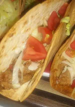 A picture of Pork Tacos.