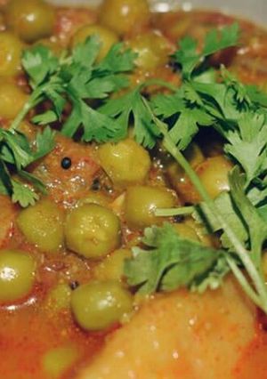 A picture of Aloo matar #CookpadApp.