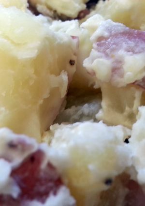 A picture of Quick Cream Cheesy Taters.