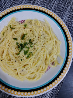 Foto de Macarrão ao molho bechamel sem glúten e sem leite