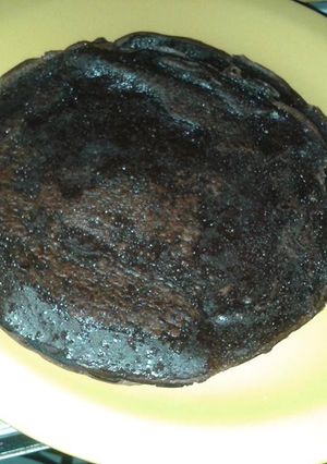 Una foto de Panqueques de chocolate