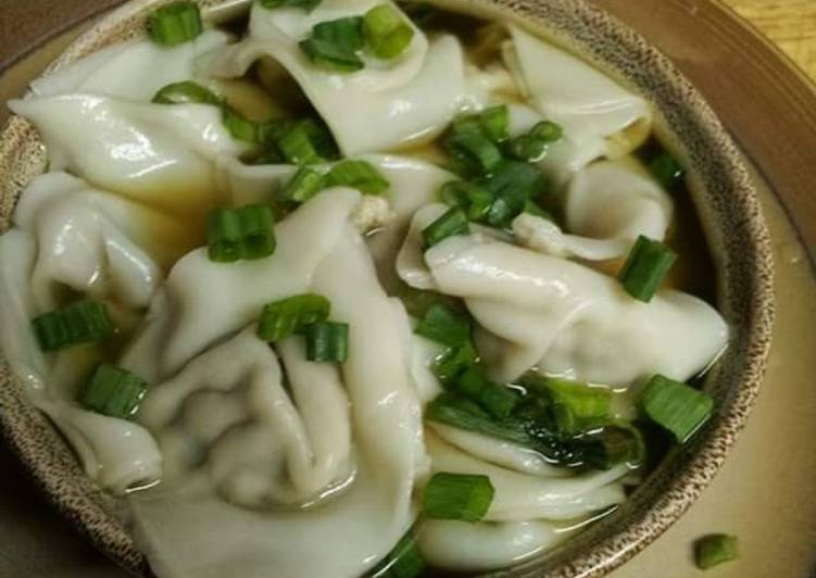 Recipe of Homemade Wonton soup