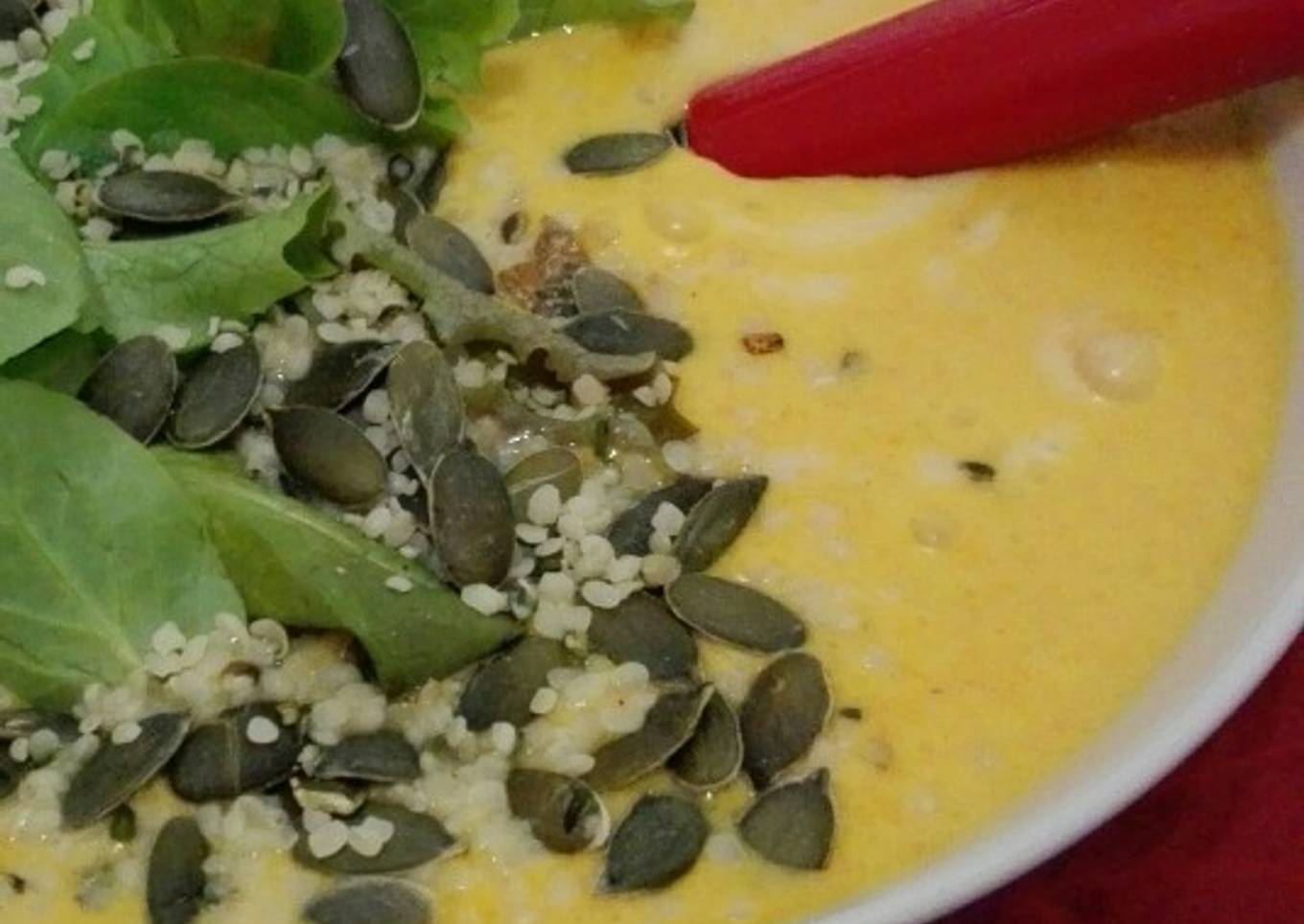 Gazpacho de zanahorias a la citronela