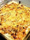 Rich Salmon and Potato Gratin