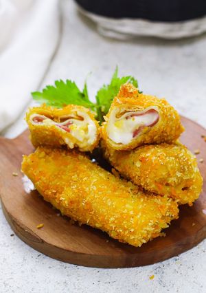 Foto resep American Risoles (Risoles Smoke Beef Mayo)