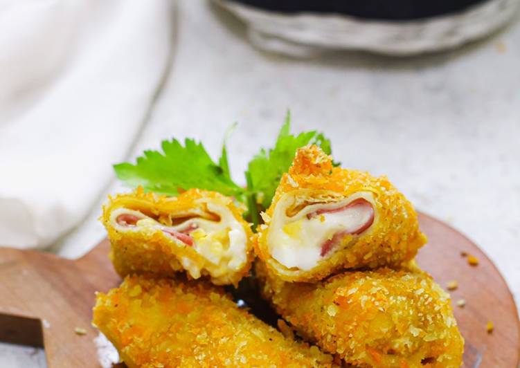 American Risoles (Risoles Smoke Beef Mayo)