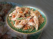 Gambar oatmeal asin