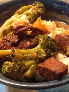 A picture of Beef and Broccoli.