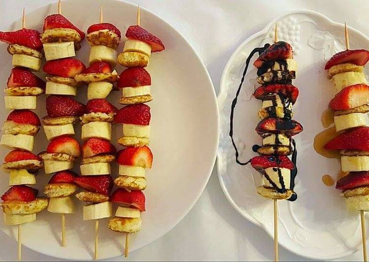 Brochetas ricas para niños