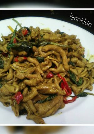Foto resep Osenk usus ayam pedas