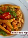Tumis Udang Keputren Pedas