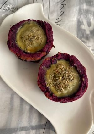 Foto resep Pie ubi ungu