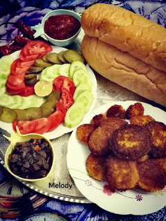 عکسی از دستور فلافل