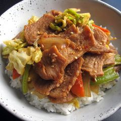 A picture of Vegan Yakiniku Don.