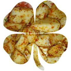 A picture of Boiled yam da mai da yaji.