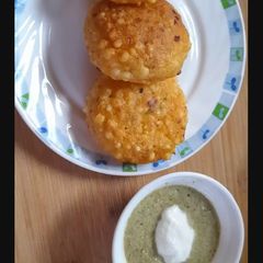 A picture of Sago patties.