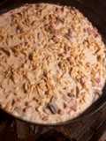 Tallarines caseros con salsa parissiene (al disco)