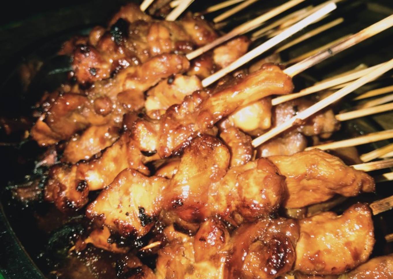 Sate ayam manis