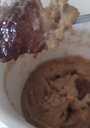 Una foto de Mug cake de plátano muerto
