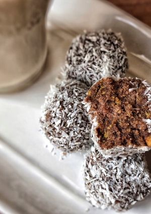 Kókuszgolyó (diétás) recept fotója