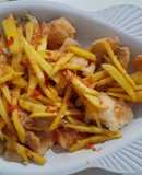Gurame filet sambal mangga
