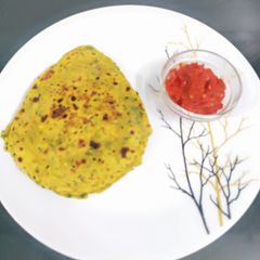 A picture of Drumstick Paratha.