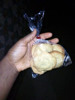 A picture of My signature butter cookies.