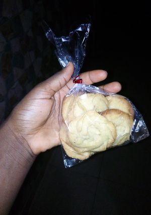 A picture of My signature butter cookies.
