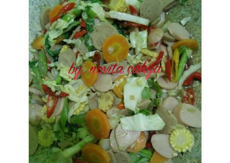 Resep: Capcay kuah pedas Ekonomis Untuk Dijual