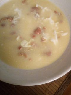 Una foto de Sopa de ajo