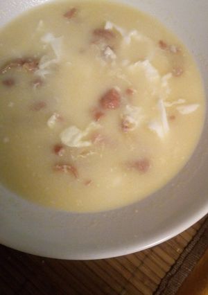 Una foto de Sopa de ajo