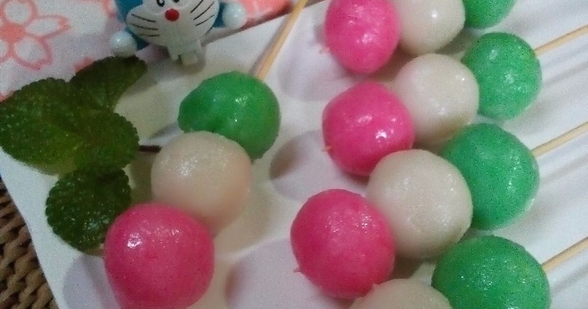 Resep Dango Mochi Warna Warni🍡🌸 oleh Ge Adhian - Cookpad