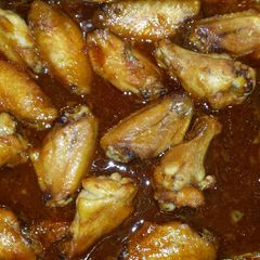 A picture of Caramelized Chicken Wings.