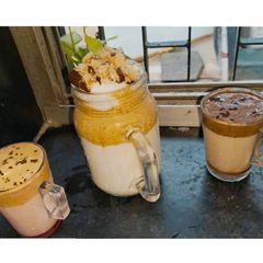 A picture of 3 Types of Dalgona Coffee.
