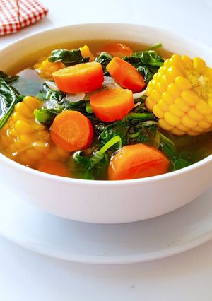 Foto resep Bening Bayam Wortel Jagung