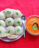 Bajra Atta And Semolina Idly With Delicious Chutney