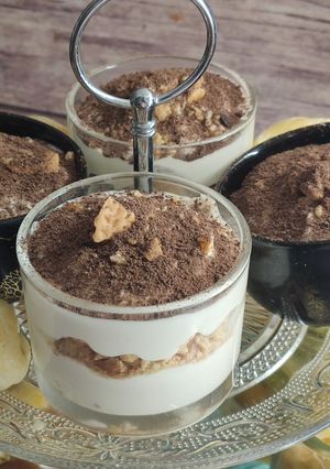 Une photo de ⭐⭐Tiramisu light et rapide et pas cher