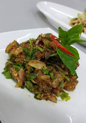 รูปของ ลาบปลาดุก