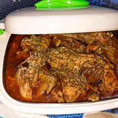 A picture of Chicken Pepper soup.