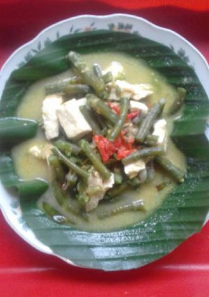 Foto resep Lodeh kacang tahu rebon