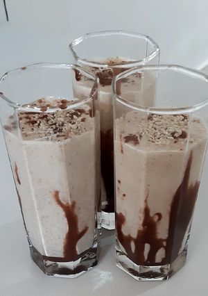 عکسی از دستور میلک شیک خونگی مقوی